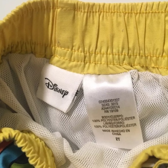Disney Mickey Mouse Swim Trunks Size 2T - Picture 3 of 8